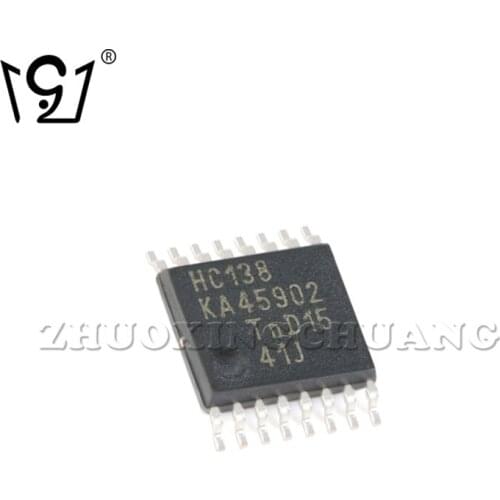 20PCS 74HC138PW,118 TSSOP-16 3 to 8-line decoder/demultiplexer; opposition