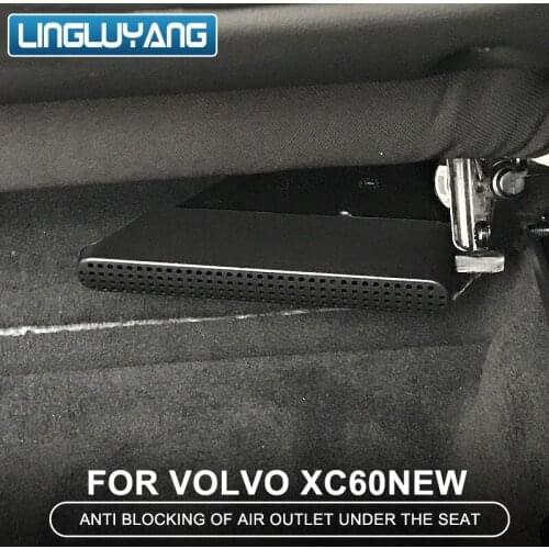 2018-2019 2020 model for Volvo xc60 seat lower air outlet cover xc60 seat lower vent dust cover car accessories