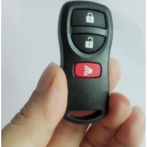 3 Button Remote Key Entry Fob Shell For Nissan Armada Xterra Pathfinder Frontier Quest Titan Murano No Chip Fob Case