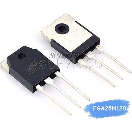 5pcs FGA25N120ANTD TO-3P FGA25N120 1200V 50A TO3P 25N120