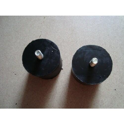 Free Shipping shockproof foot gasoline pump diesel pump 1.5 inch 2 inch 3 inch shock pad crash roll antivibration pad