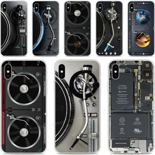 DJ Turntables Silicone Back Cover For Google Pixel 5 5XL 4 3 2 4A 4G 5G 3A XL 4XL 2XL 3XL Soft TPU Phone Case Fundas Housing