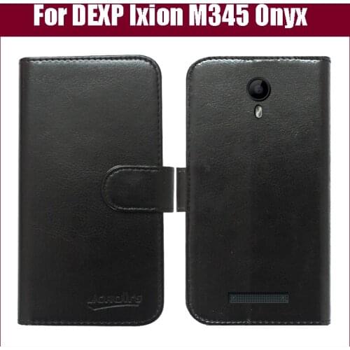 Hot Sale! DEXP Ixion M345 Onyx Case New Arrival 6 Colors High Quality Flip Leather Protective Cover Phone Bag