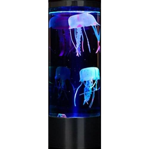 Simulation Jellyfish Light Realistic Wear-resistant ABS Household Table Lamp for Bedroom