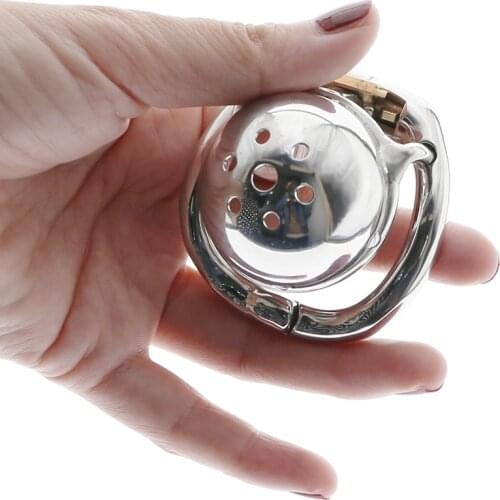 Small Male Chastity Device Cock Cage Stop Masturbation Male Chastity Training Penis Ring BDSM Fetish Cockring Sextoys For Men