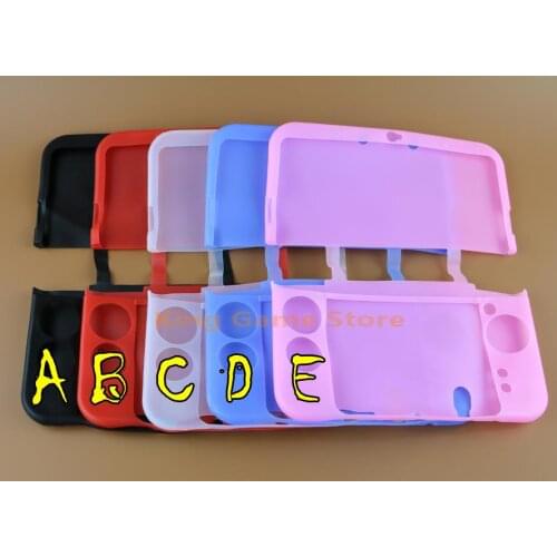 1pc Soft Silicone Rubber Cover Case For Nintendo New 3DS XL LL 3DSXL/3DSLL Console Full Body Protective Skin Shell
