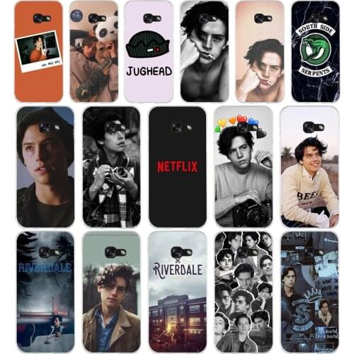 351FG American TV Riverdale Series Soft Silicone Tpu Cover phone Case for Samsung a3 2016 a5 2017 a6 plus a7 a8 2018 s6 7 8 9