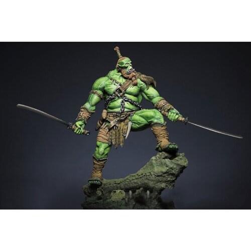 1/18 Scale Unpainted Resin Figure Orc Warrior (base included)