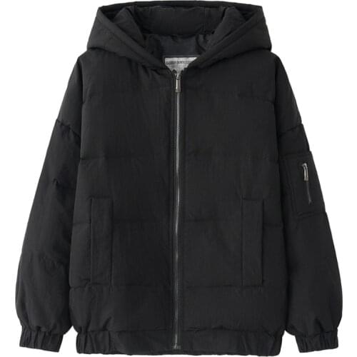 2020 New Winter White Duck Down Jacket Thick Warm Fashion Camouflage Short Men Down Coat Hooded Black Down Parkas Plus Size