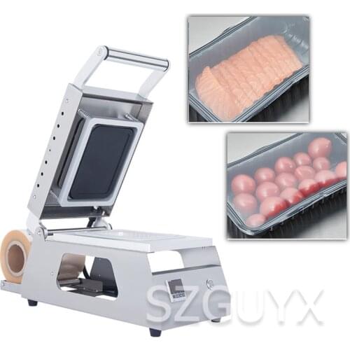 Disposable household rectangular storage box bento box sealing machine cooked dry food sealing machine packaging machine