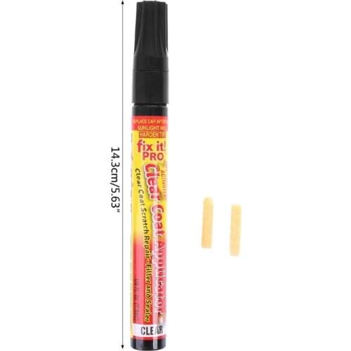 Car Painting Pen Fix It Pro Car Scratch Repair Remover Pen Clear Coat Applicator