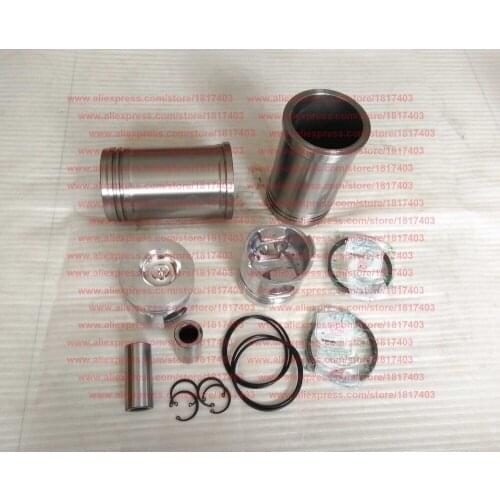TY295I.4.1-4A Piston+Cylinder sleeve+Piston ring+Piston pin+Water sealing ring+Circlip,Jiangdong diesel engine parts,TY295IT