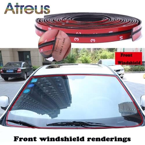 Car Window Edge Windshield Roof Seal Strips Dustproof Sticker For Toyota chr auris yaris verso avensis corolla Volvo XC60 XC40