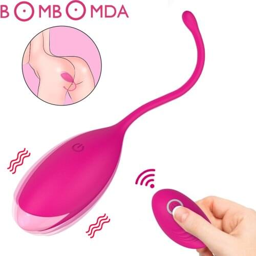 Bullet Vibrator Remote Control G-Spot Simulator Vaginal Ball Anal Plug Vibrating Love Egg Masturbator Sex Toys For Women Adults