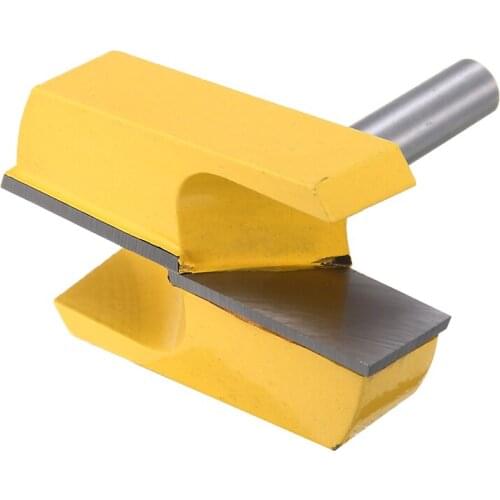 1pc Surface Planing Milling Router Bit Alloy Clean Milling Router Cutter For Woodworking Power Trimming Machine Cutting Tool