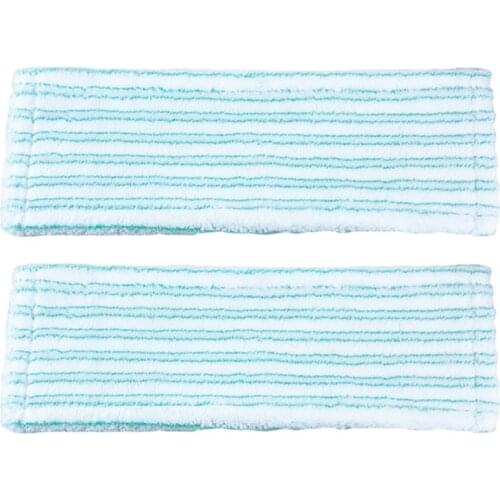 2Pcs Steam Mop Accessories Wipes for Leifheit PROFI Micro-DUO Floor Mop Replacement Mop Head