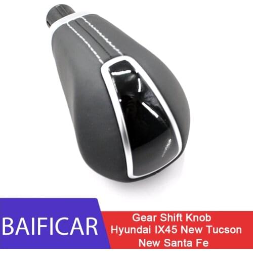 Baificar Brand New Genuine High Quality Automatic Gear Shift Lever Knob Gear Shift Knob For Hyundai IX45 New Tucson Santa Fe