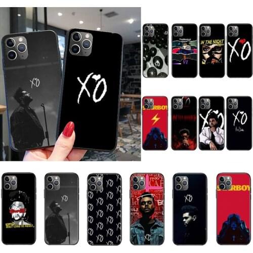 The Weeknd Starboy Pop Cantor xo Phone Case for iPhone 11 12 mini pro XS MAX 8 7 Plus X XS XR