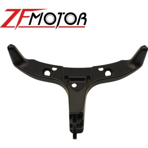 Black Front Upper Fairing Cowling Headlight Headlamp Stay Bracket Holder For Honda CBR600RR CBR 600RR 600 RR 2003 04 2005 2006