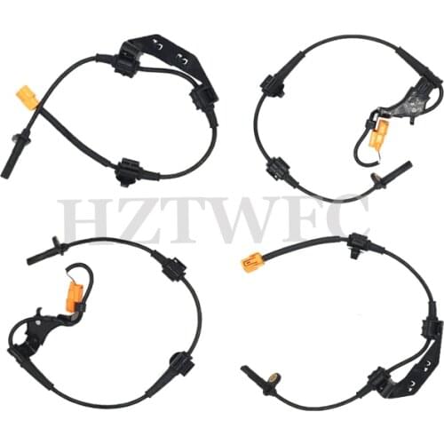4PCS ABS Sensor Rear Left & Right Front Left & Right 57475SCVA01 57470SCVA01 57455SCVA01 57450SCVA01 For Honda Element
