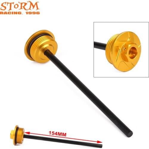 Motorcycle CNC Engine Oil Dipstick Dip Stick Plugs For Polaris Sportsman Forest Touring 550 XP X2 2009 2010 2011 2012 2013 2014