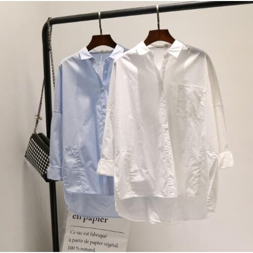 Long shirt woman in spring and Autumn J201903000139