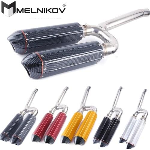 FZ6S FZ6N S2 Fazer600 Motorcycle Exhaust Pipe Full System Slip On For Yamaha FZ-6N FZ-6S FZ6 Fazer 600 Exhaust 2004 - 2010 Years