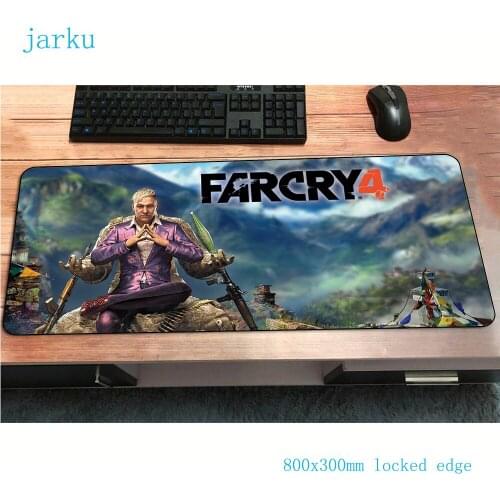 Far cry mouse pad gamer xl 800x300x2mm notbook mouse mat gaming mousepad large office pad mouse PC desk padmouse mats