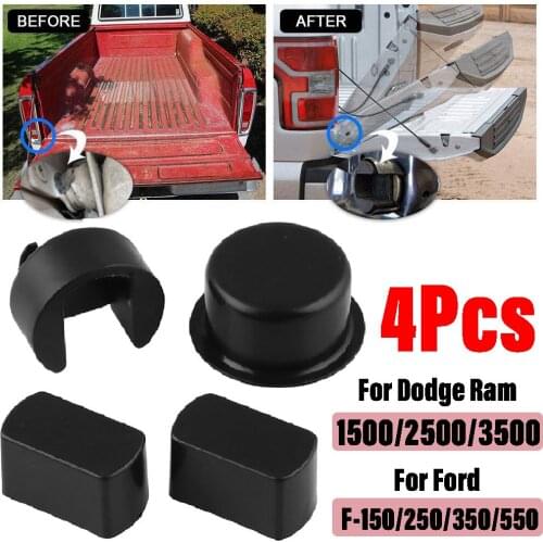 JEAZEA 4Pcs Plastic Tailgate Hinge Pivot Bushing Insert Kit 38641 Fit for Ford Ranger F150 F250 F350 F450 F550 Car Door Parts
