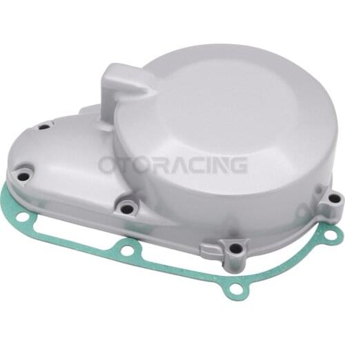 Motorcycle Left Stator Engine Crankcase Cover w/Gasket For Kawasaki Ninja ZX600E ZX6E 1990-2004 ZZR600 ZX600 ZZR400 1992-2004