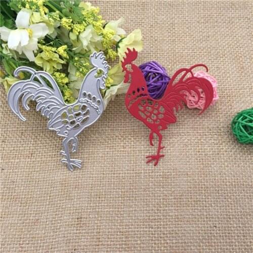 Cock Easter Card maker Metal Die cutting Dies For DIY Scrapbooking Photo Album Decorative Embossing Fold
