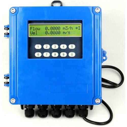 Latest wall mounted insertion high pressure ultrasonic flowmeter mini water dn20 flow meter