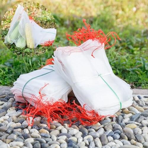 10 Size Nylon Mesh Bag Insect-proof Gauze Garden Plant Vegetable and Fruit Protection Bag Drawstring Tool Set Pest Control