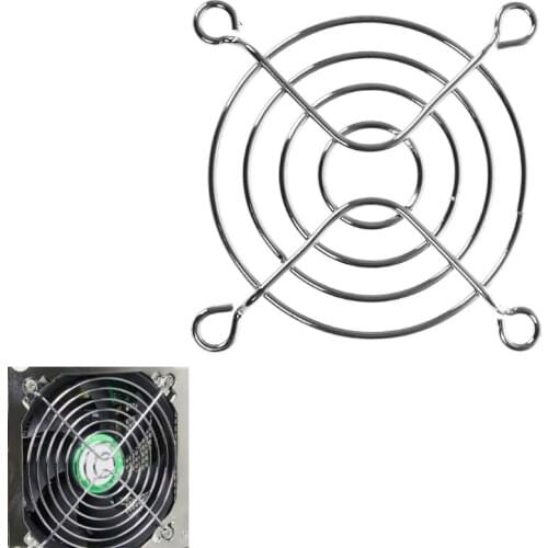 Fan Protection Net Grille 6cm Dia Iron Mesh Safety Grid For Computer Case Fans R9JA