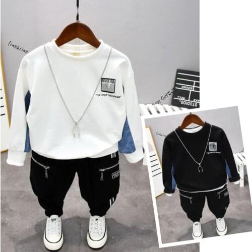 Spring Autumn Boys Sports Suit Set Children Boys Clothing Set Kids Clothes Tracksuit Costume Baby Boys Clothes Sets 2-7Year