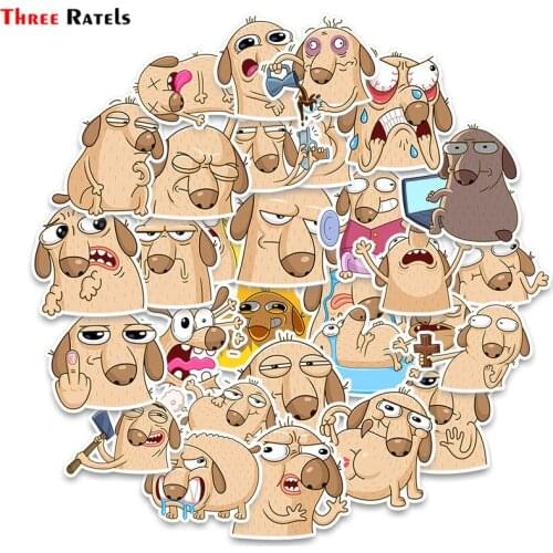 Three Ratels ZK33 Funny Diggy Dog Decal Stciker Bomb Pack for Auto Car Laptop Skateboard Guitar Helmet ATV