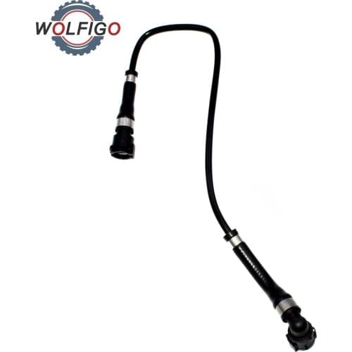 WOLFIGO Engine Coolant Water Hose Expansion Tank To Upper Radiator For BMW E53 X5 2000 2001 2002 2003 11531439123 V200889