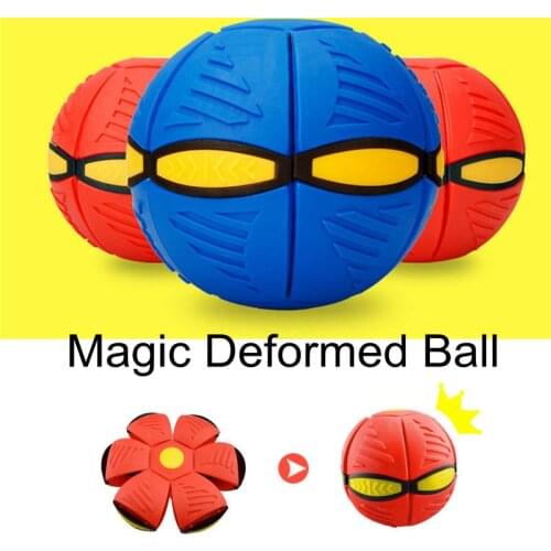 2020 Fashion Magic Deformed Ball Flying Saucer Outdoor Training Toys For Children Magic Vent Ball Funny Toy Gifts