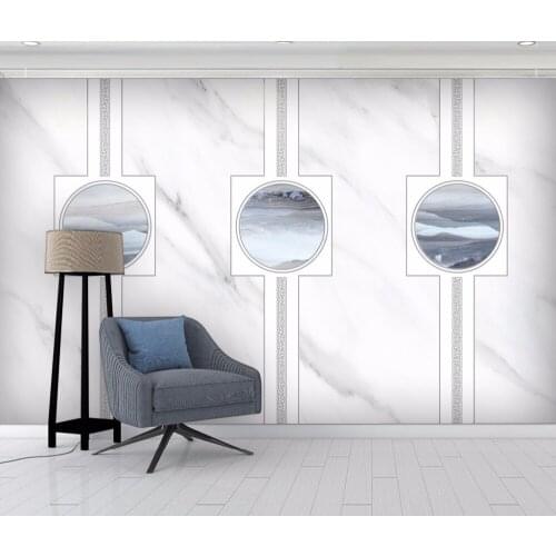8D Papel Mural Grey Texture Geometry Marble 3d Stone Wallpaper Mural 3D Wall paper Photo Murals for Bedroom Sofa Background