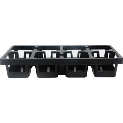 8 Grid Plastic Plant Pot Seed Tray Flowerpot Cactus Succulant Small Flowers Bean Pots