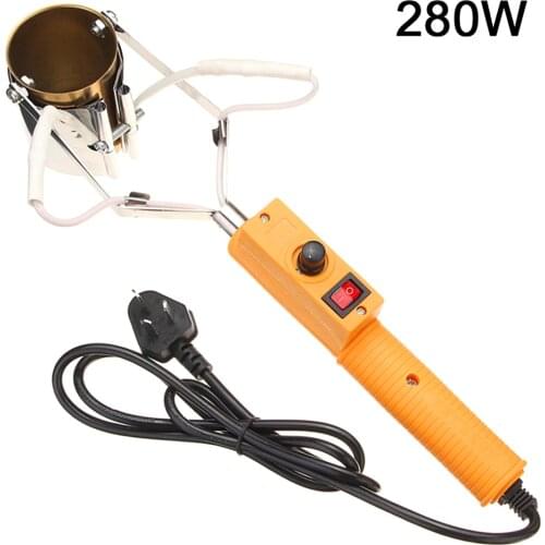 Electric Portable Solder Furnace180W/280W For Casting Heads Lead Tin Indium Soldering Tools AC220V-250V