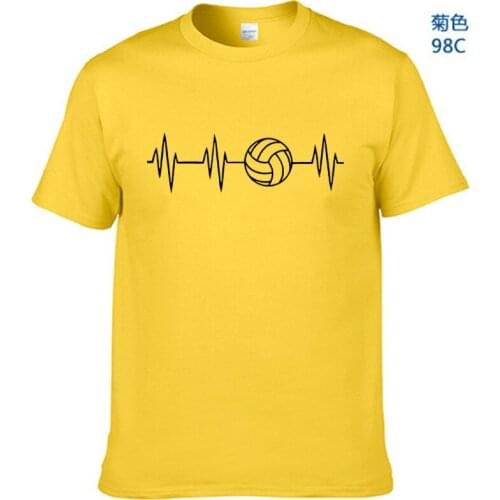 Mountain Heartbeat T-Shirt Fashion Funny Birthday 100% Cotton Short Sleeves T Shirts Causal O-neck Tops Tees Hip HopMountain Hea