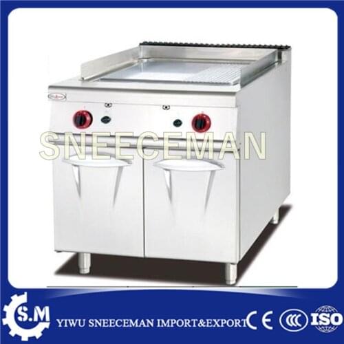 Gas teppanyaki grill professional griddle flat gas grill