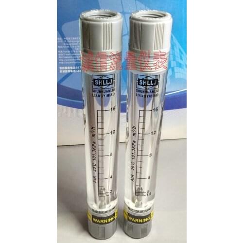 LZM-15G Pipeline Air Flowmeter 1.6-16 cubic/hour 4-minute Internal Threaded Float Flowmeter