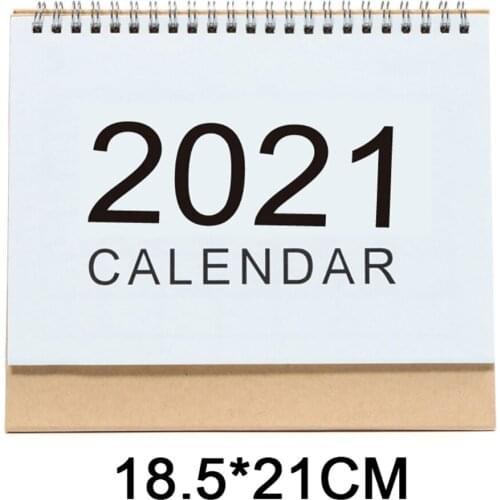 Desk Calendar 2021 Mini Calendar Flip Monthly Calendar Daily Schedule Planner New Year Plan Schedule School Office Supplies
