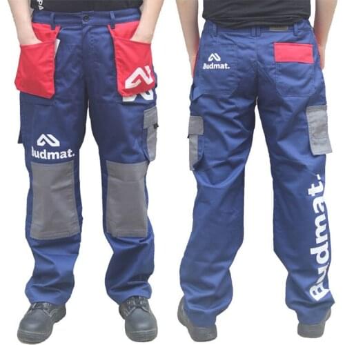 New Craftsman Mens Work Pants Workwear Multi Pockets Work Trousers Mechanic Workwear Free Shipping