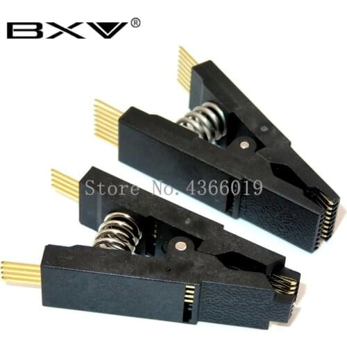 Programmer Testing Clip SOP8 SOP16 SOP SOIC 8 SOIC8 DIP8 DIP 8 Pin IC Test Clamp