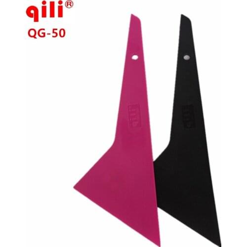 QILI QG-50 Long Handle Squeegee scraper blade dupont diagonal Triangle scraper vinyl film install scraper tools