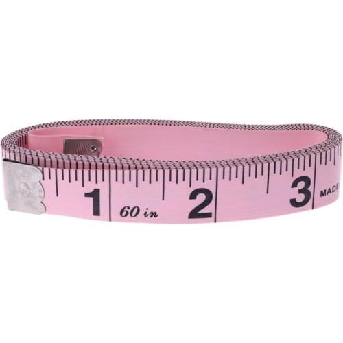150cm 60" Vinyl Tape Measure Tailor tool cm/inch Clothes Measure Measurement Ruler Chest Hips Waist Size Standard Tape