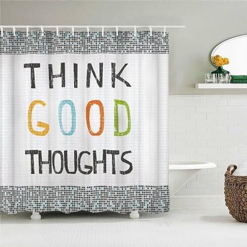 Modern Simplicity 3d Bathroom Curtains Art Geometry Shower Curtain With Hooks Home Decoration Washable Fabric Bath Screen